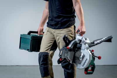 Торцовочная пила Metabo KGS 216 M 1100Вт 5000об/мин d=216мм