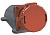 Iek PSR12-063-5 Розетка 135 стационарная 3Р + РЕ+ N 63А 380В IP54 ИЭК