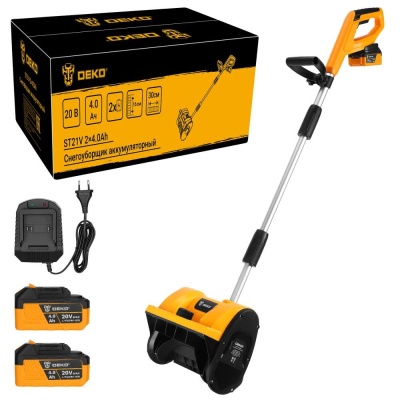 Снегоуборщик аккумуляторный  ST21V, 20В, 2-4.0Ач