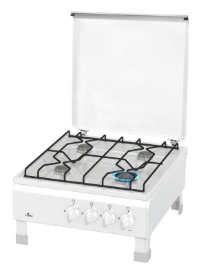 Плита Газовая Flama ANG 1401 W белый эмаль (настольная)