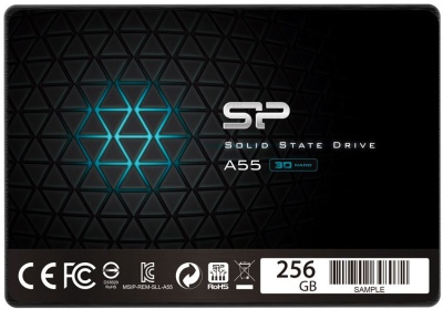 Накопитель SSD Silicon Power SATA III 256Gb SP256GBSS3A55S25 Ace A55 2.5" OEM