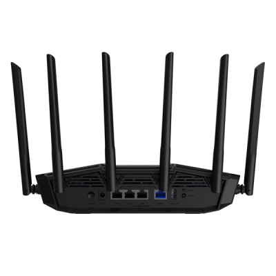 Маршрутизатор Wi-Fi 7 ASUSTUF-BE6500, BE6500, 1x2.5G WAN, 3x2.5G LAN, USB (TUF-BE6500