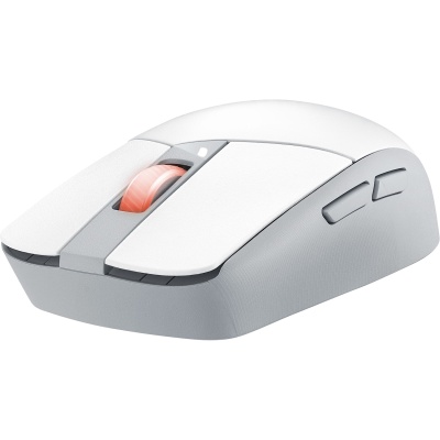 Мышь ASUS ROG STRIX IMPACT III WIRELESS, 57g, 2.4GHz RF, Bluetooth, 36K DPI Sensor,  5 Programmable Button, White