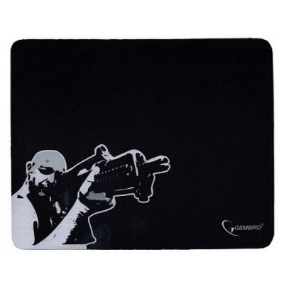 Коврик для мыши Gembird MP-GAME12, рисунок- "снайпер", размеры 250*200*3мм, ткань+резина  {100}