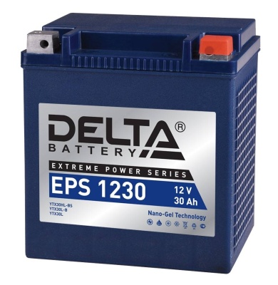 Delta EPS 1230 (30 А\ч, 12В) для МОТО