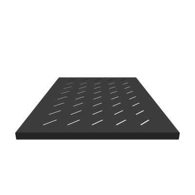 Полка стационарная для шкафов глубиной 900мм, (глубина полки 650мм) распределенная нагрузка 20кг, цвет-черный (SNR-SHELF-09065-20B)