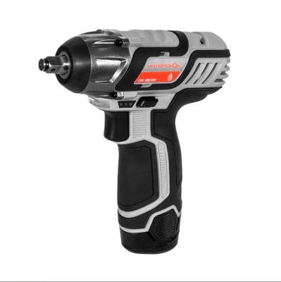 ГАУ-100/12Э ударный аккум. гайковерт АПИ-Т (Li-ion, кейс, 2 аккум., 2,0 Ач) INTERSKOL