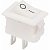 Rexant 36-2012 Выключатель клавишный 250V 3А (2с) ON-OFF белый  Micro