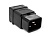 Вилка Lanmaster LAN-IEC-320-C20 IEC 60320 C20 16A 250V black
