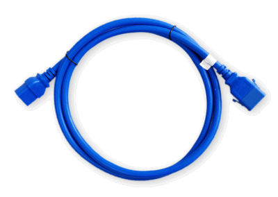 Комплект кабелей (6шт.) SLC14C13-0.5MK2-6PK, SecureLock locking cable, 0.5M, blue, 16AWG, 1 x IEC C-14, 1 x IEC C-13