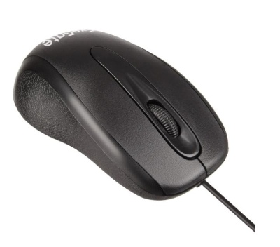 Мышь Exegate SH-9026 черный оптическая (1000dpi) USB (2but)