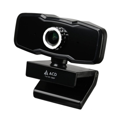 WEB Камера ACD-Vision UC500 CMOS 2МПикс, 1920x1080p, 30к/с, микрофон встр., кабель USB 2.0 1.5м, универс. крепление, черный корп. RTL {60} (551783)