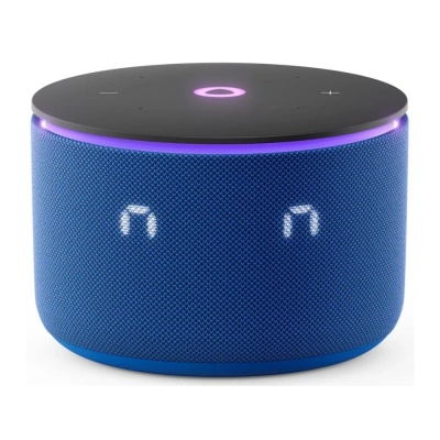 Умная колонка Яндекс Станция Мини 3 Про с Алисой, Zigbee, синий ( YNDX00059BLU)