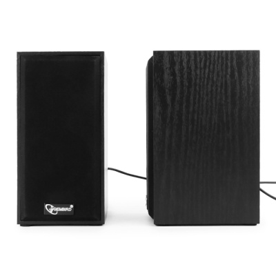 Акустич. система 2.0 Gembird SPK-203 {МДФ, черный ,2х3 Вт,USB-питание}