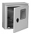 Щит распределительный IEK MKM51-N-01-54 ЩУ 1/1-0 У1 IP66 навесной 300мм 150мм 310мм 6мод. металл IP66 серый с возможностью установки счетчика (упак.:1шт)