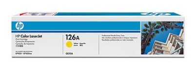 Картридж лазерный HP 126A CE312A желтый (1000стр.) для HP LJ CP1025