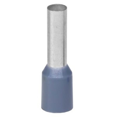 Наконечник-гильза 4-12мм с изолированным фланцем, серый DKC IF4-12GR