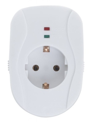 Сетевой фильтр Buro 100SH-W (1 розетка) белый (коробка)