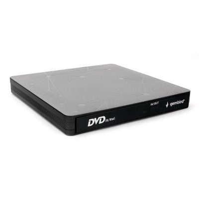 Внешний DVD-привод Gembird DVD-USB-03 USB 3.0 пластик, черный (DVD-USB-03) (271651) {20}