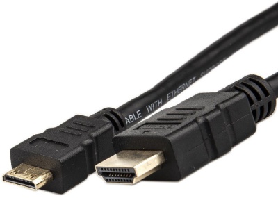 Кабель HDMI-19M --- MiniHDMI-19M ver 2.0+3D/Ethernet,1m Telecom <TCG205-1M> VCOM Telecom HDMI (m) - mini-HDMI (m) 1м (TCG205-1M)