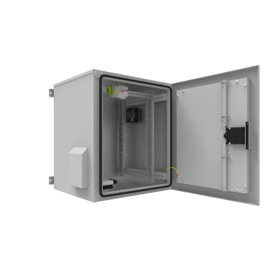Шкаф уличный всепогодный 18U глубина 600мм (нагрев, охлаждение, контроль климата)