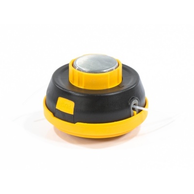 Denzel Катушка тримм. полуавтомат., легкая заправка лески, гайка M10x1,25, винт M10-M10, подшипник [96318]