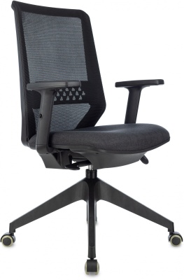 Кресло Бюрократ MC-611NL черный TW-01 38-418 сетка/ткань крестов.4-луч. пластик