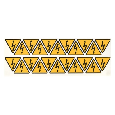 EKF an-1-03 Наклейка "Молния" (50х50х50мм.) EKF PROxima