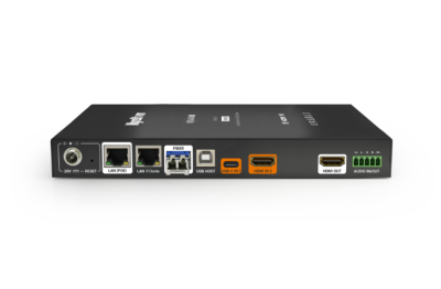 Передатчик NetworkHD 500 серии 4K60 4:4:4 JPEG2000 с HDMI и USB-C входами, поддержка Dante AV