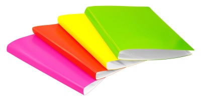 Папка с 30 прозр.вклад. Бюрократ Double Neon DNE07V30YEL A4 пластик 0.7мм желтый