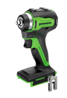 Greenworks G24IW200 Гайковерт ударный аккумуляторный, 24V, 200 Нм, бесщеточный, без АКБ и ЗУ [3803607]