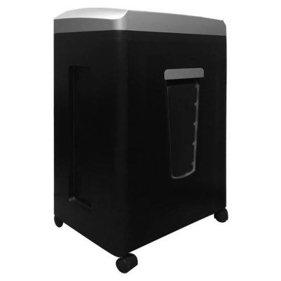 ГЕЛЕОС Шредер УП21-7, DIN P-7 (7 ур-нь секр.), фрагмент 0,8х2мм, 6-7 лист (70г/м2), CD/пл.карты, 23 литра