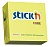 Блок самоклеящийся бумажный Stick`n 21010 76x76мм 400лист. 70г/м2 неон желтый
