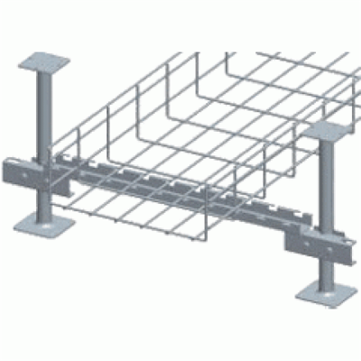 Комплект крепления к опорам фальш-пола 600мм (LAN-MT-KO-EZ)