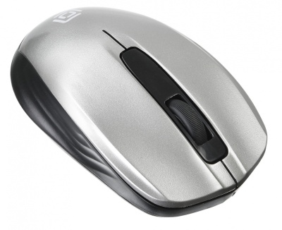 Мышь Оклик 475MW черный/серый оптическая (1200dpi) беспроводная USB (2but)