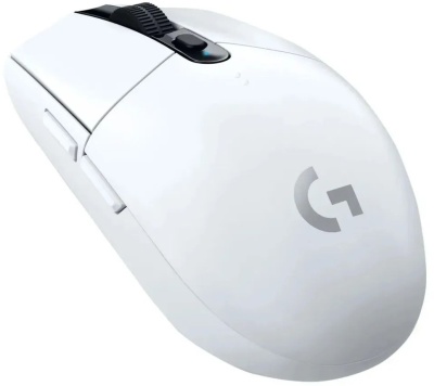 Мышь Logitech G304 Lightspeed белый оптическая (12000dpi) беспроводная USB (6but)