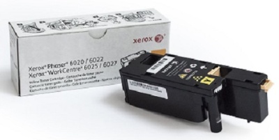 Принт-картридж жёлтый Phaser 6020/6022/WorkCentre  6025/6027 , 1K Xerox 106R02762