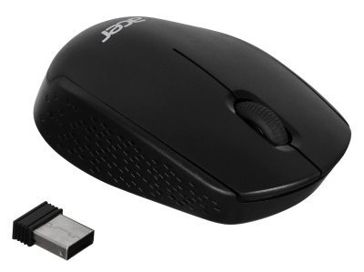Мышь Acer OMR020 черный оптическая (1200dpi) беспроводная USB (2but)