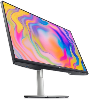 Монитор Dell 27" S2722QC черный IPS LED 16:9 HDMI M/M матовая HAS Pivot 350cd 178гр/178гр 3840x2160 Ultra HD USB 7.1кг