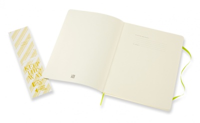Блокнот Moleskine CLASSIC SOFT QP621C2 XLarge 190х250мм 192стр. линейка мягкая обложка лайм