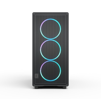 Корпус ПК без блока питания/ Case Fractal Design Epoch XL TG RGB Light Tint, Full-Tower, 3x140mm ARGB, 2xUSB-A 3.2 + 1xUSB 3.2 Type-C E-ATX, ATX, mATX, mITX, Black