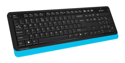 Клавиатура + мышь A4Tech Fstyler FG1010 клав:черный/синий мышь:черный/синий USB беспроводная Multimedia