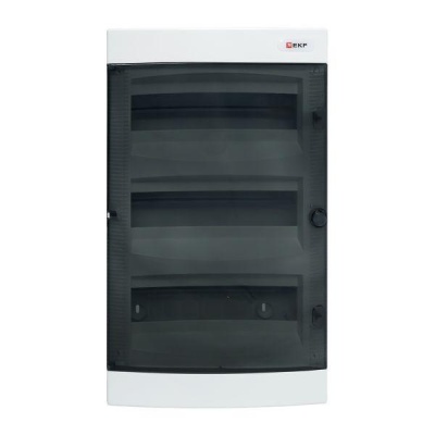 Щит распределительный навесной Unix прозрачная дверь 3х12 модулей IP41 EKF PROxima