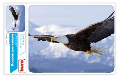 Коврик для мыши Buro BU-M40005 рисунок/орёл 230x180x2мм