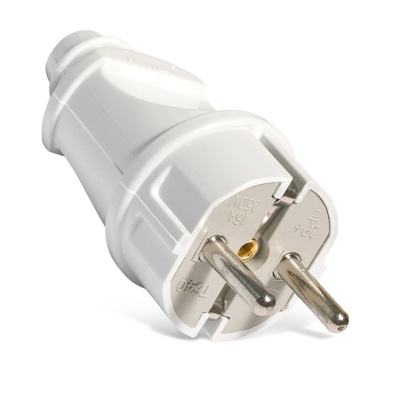 Евровилка прямая белая