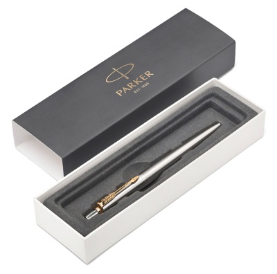 Ручка шариков. Parker Jotter Core K691 (CW1953182) Stainless Steel GT M син. черн. подар.кор.