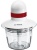 Измельчитель электрический Bosch MMRP1000 0.8л. 400Вт белый/красный