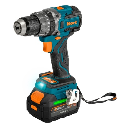 Bort ДРЕЛЬ-ШУРУПОВЕРТ АККУМУЛЯТОРНАЯ УДАРНАЯ BAB-21U ( 2X 4А.Ч) [93414837] { 18 В, 4 Ач, Li-lon, 1 Акк }
