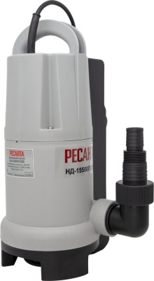 Насос садовый дренажный Ресанта НД-15500П/35B 900Вт 15500л/час (77/2/4)