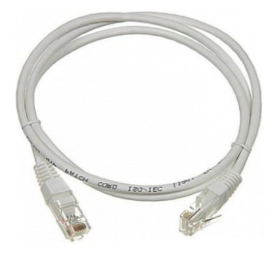 Патч-корд Lanmaster UTP TWT-45-45-1.5/6-GY вилка RJ-45-вилка RJ-45 кат.6 1.5м серый ПВХ (уп.:1шт)